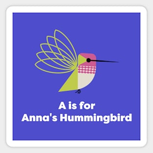 Anna's Hummingbird Magnet